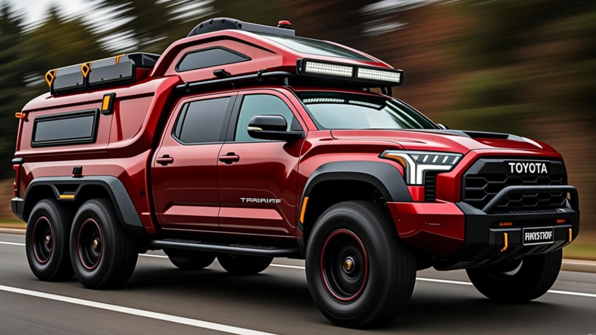 2026 Toyota 6×6 Camper Motorhome