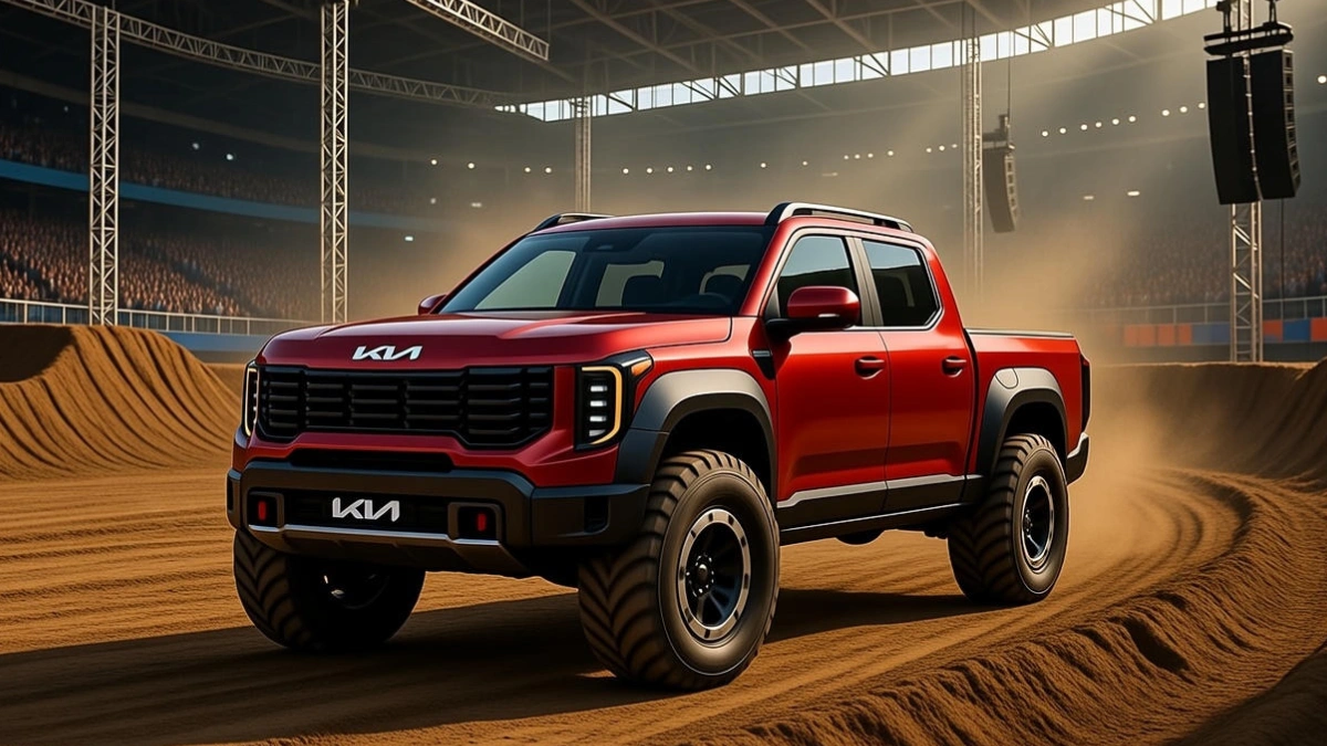 Kia Tasman Pickup Highlights