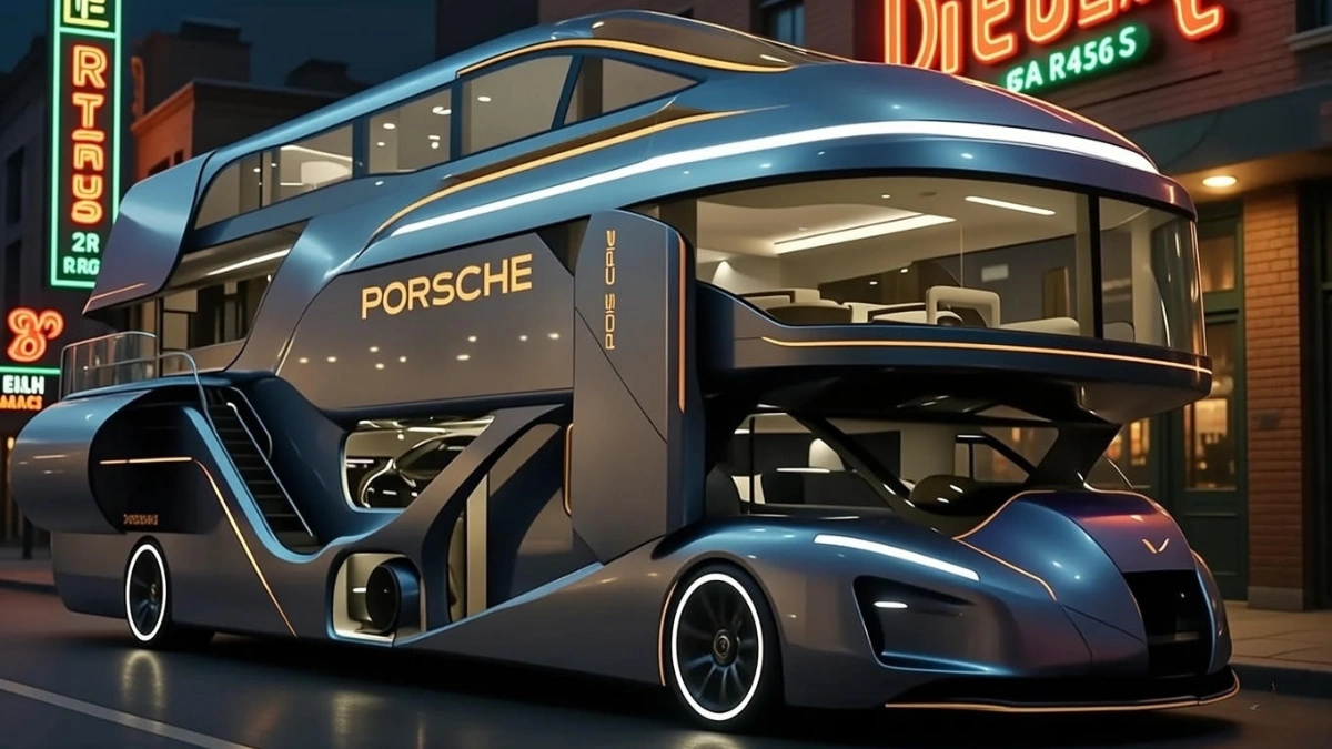 Rumored 2026 Porsche Motorhome