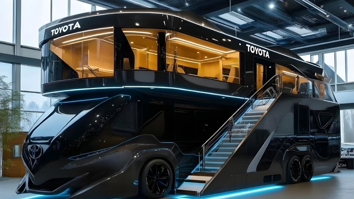 Toyota camper 2026, luxury RV interior