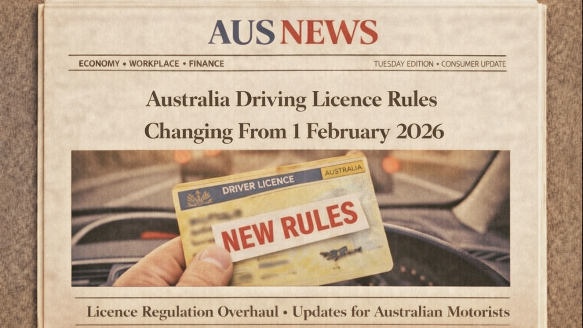 Australia Driving Licence 2026