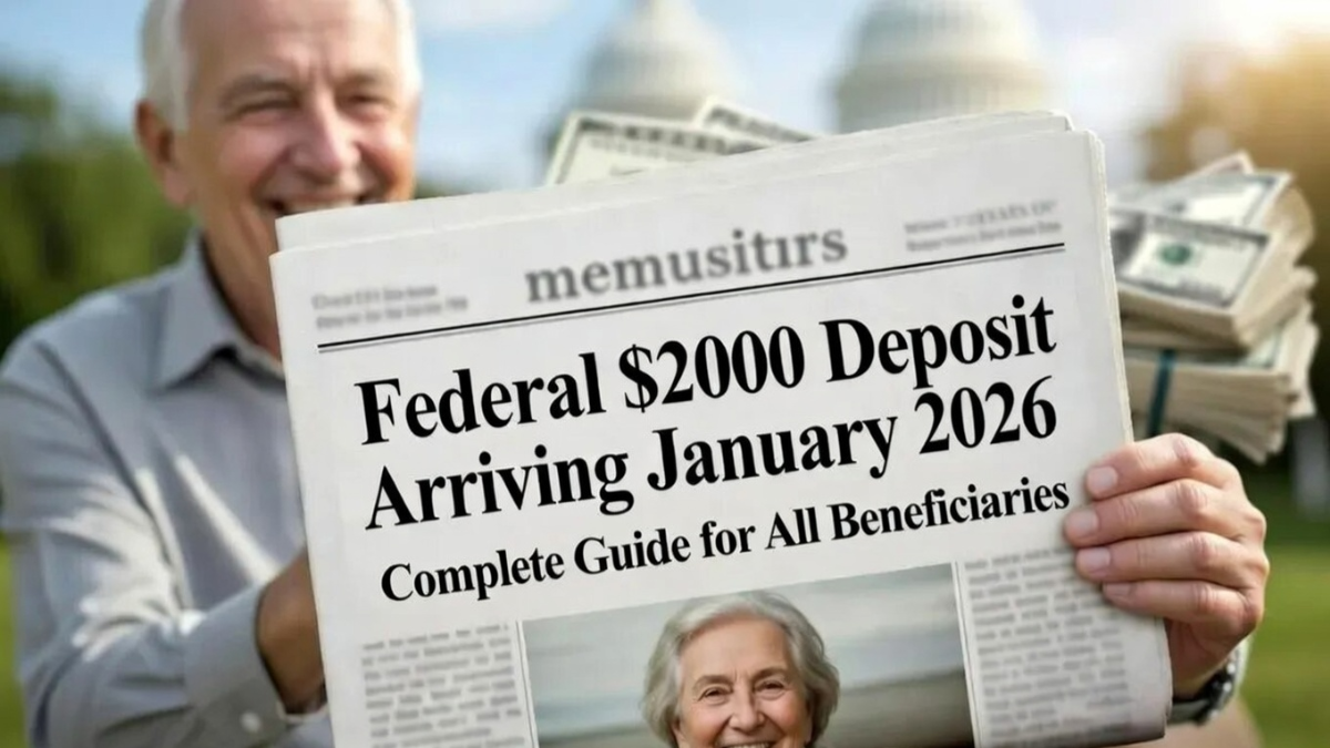 $2000 Stimulus Payment 2026